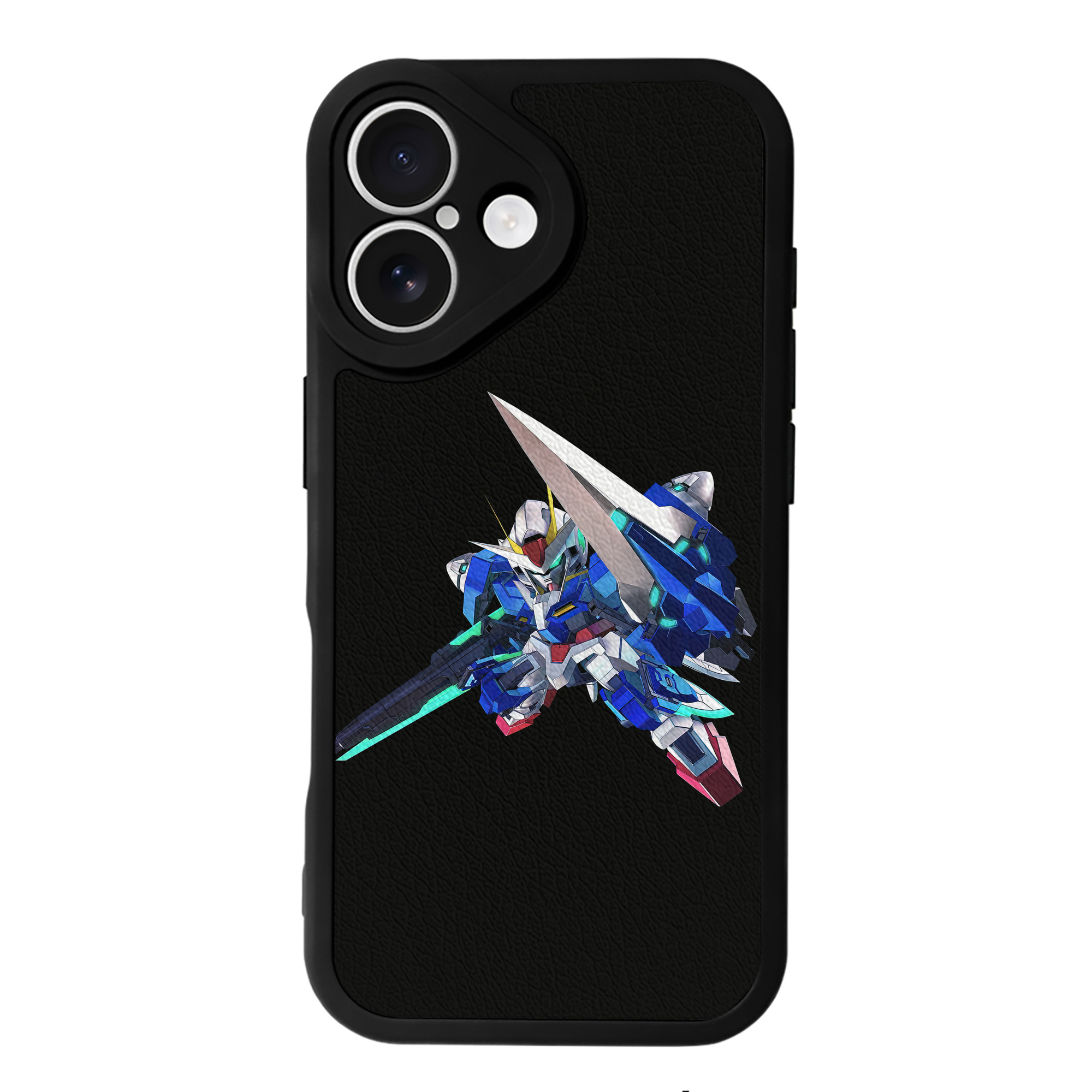 （画像用） 機動戦士ガンダム Mobile Suit Gundam 【iPhone 16シリーズ対応】シリコンスマホケース（レザー調） 材質：シリコン